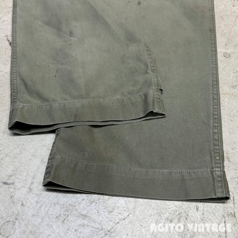 40's U.S.ARMY M-1943 M-43 フィールドトラウザーズ 前期型 オリーブ