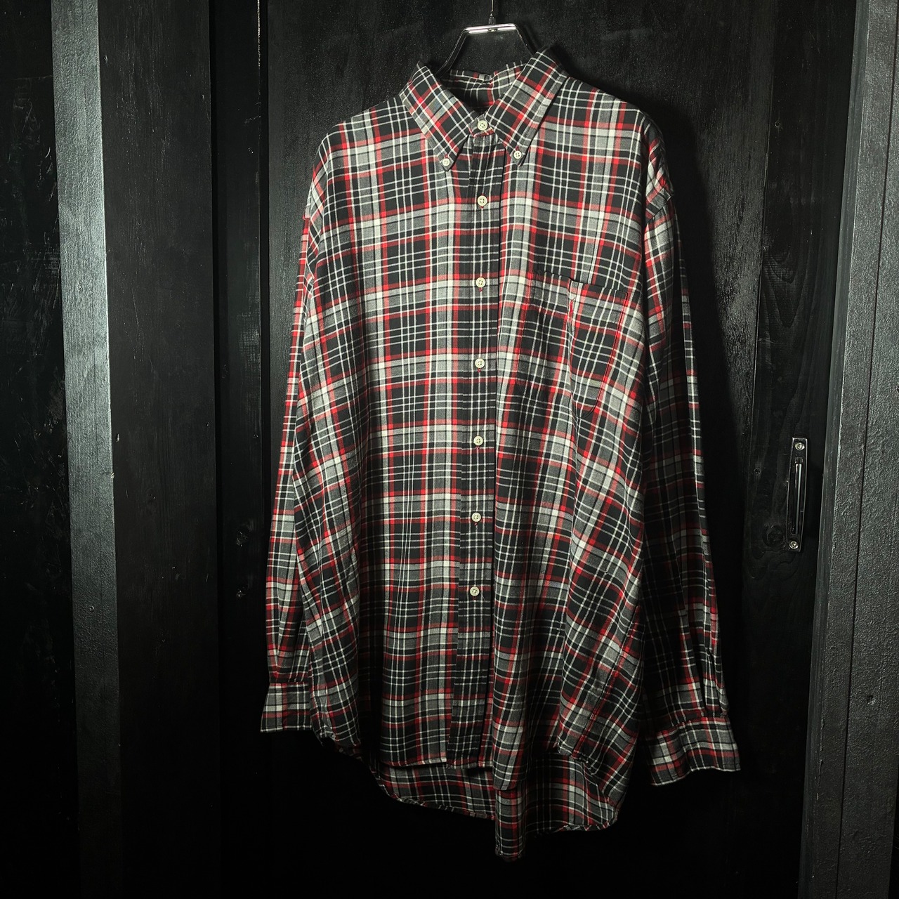 POLO RALPH LAUREN L/S BDシャツ　BLAIRE 赤黒チェック ラルフローレン　長袖シャツ