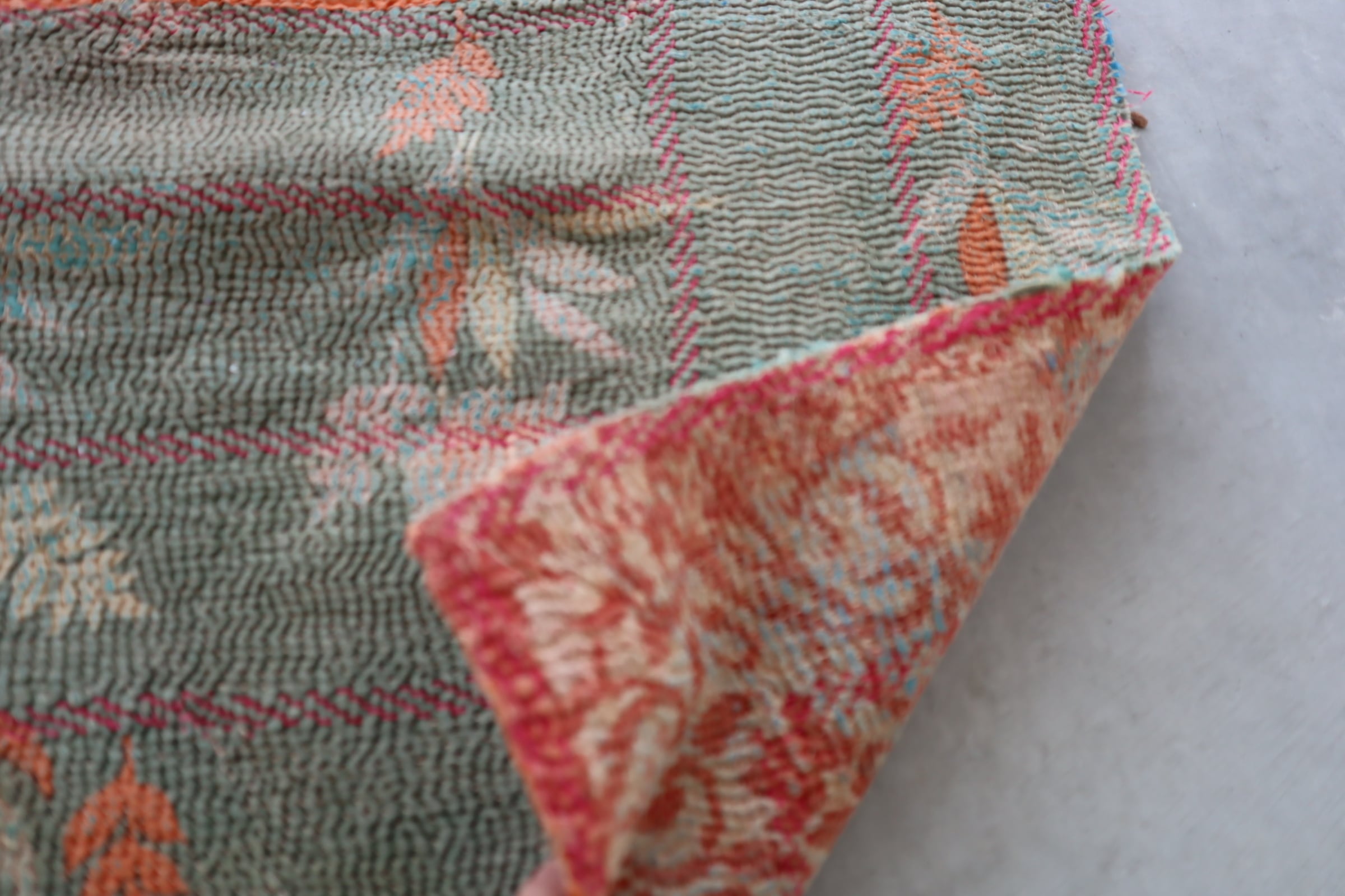 ✧pale green✧ ヴィンテージカンタキルト ラリーキルト | mikodeux