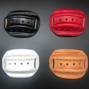 Leather chin guard レザーチンガード