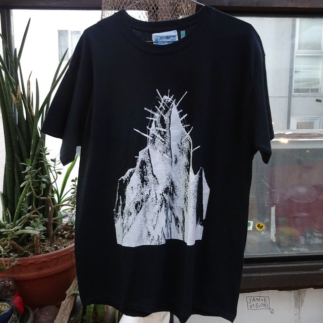 [ T-SHIRT ] HE?XION! TAPES  /  MOUNTAIN Tシャツ ( BK )