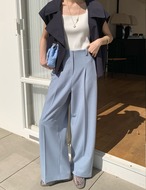 【新作5％OFF・3日間】Spring Simple Slacks_2colors