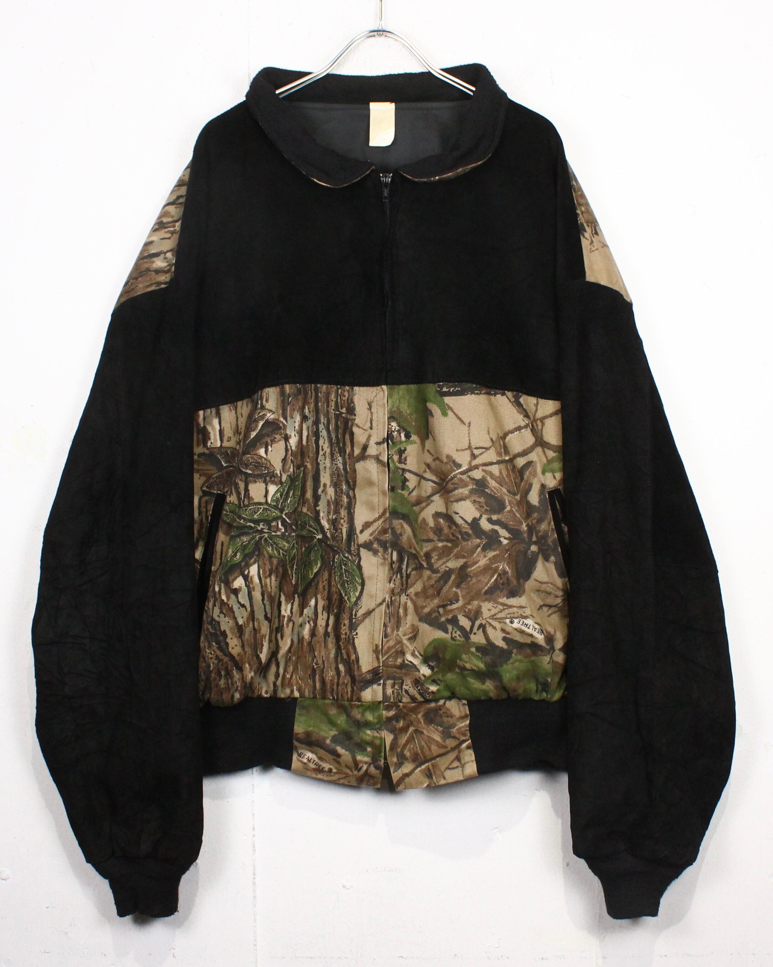 Caka act2】80's Real Tree Swiching Vintage Loose Jacket | Caka