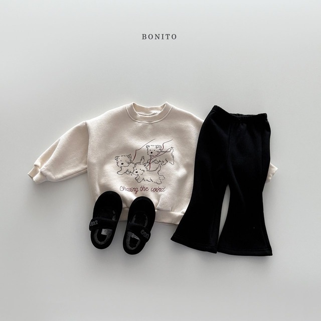 予約 Bootcut fleece leggings   [ BONITO ]