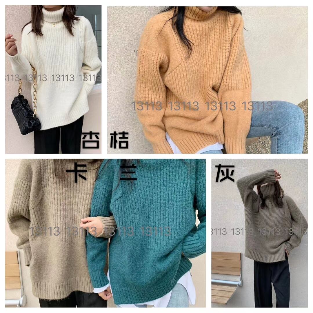 カラーニット　AJ33167-30083