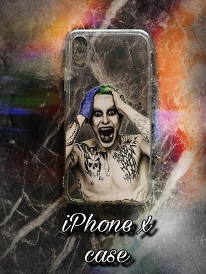 iPhone x スマホケース ジョーカー  Suicide Squad 