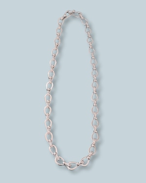 glans necklace -silver-
