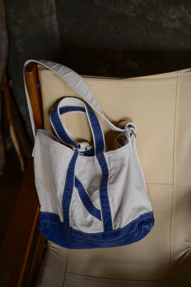 NICENESS / L.LESH SHOULDER TOTE BAG - CANVAS (natural)