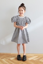 GINGHAM CHECK DRESS MINI 6Y-11Y