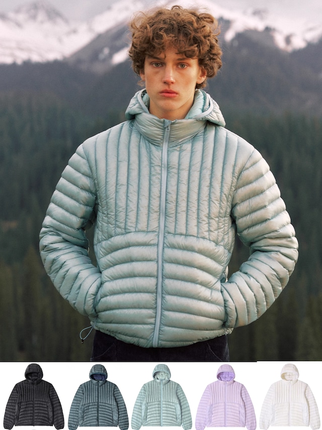 NORYBRAND Detachable Rib Down Jacket