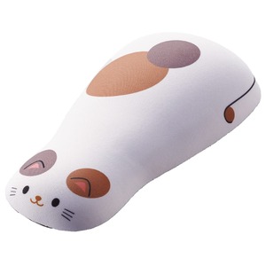 【努力特価】エレコム リストレスト アニマル モチマル ウレタンゲル採用 手首にフィット ネコ MOH-AN03CAT