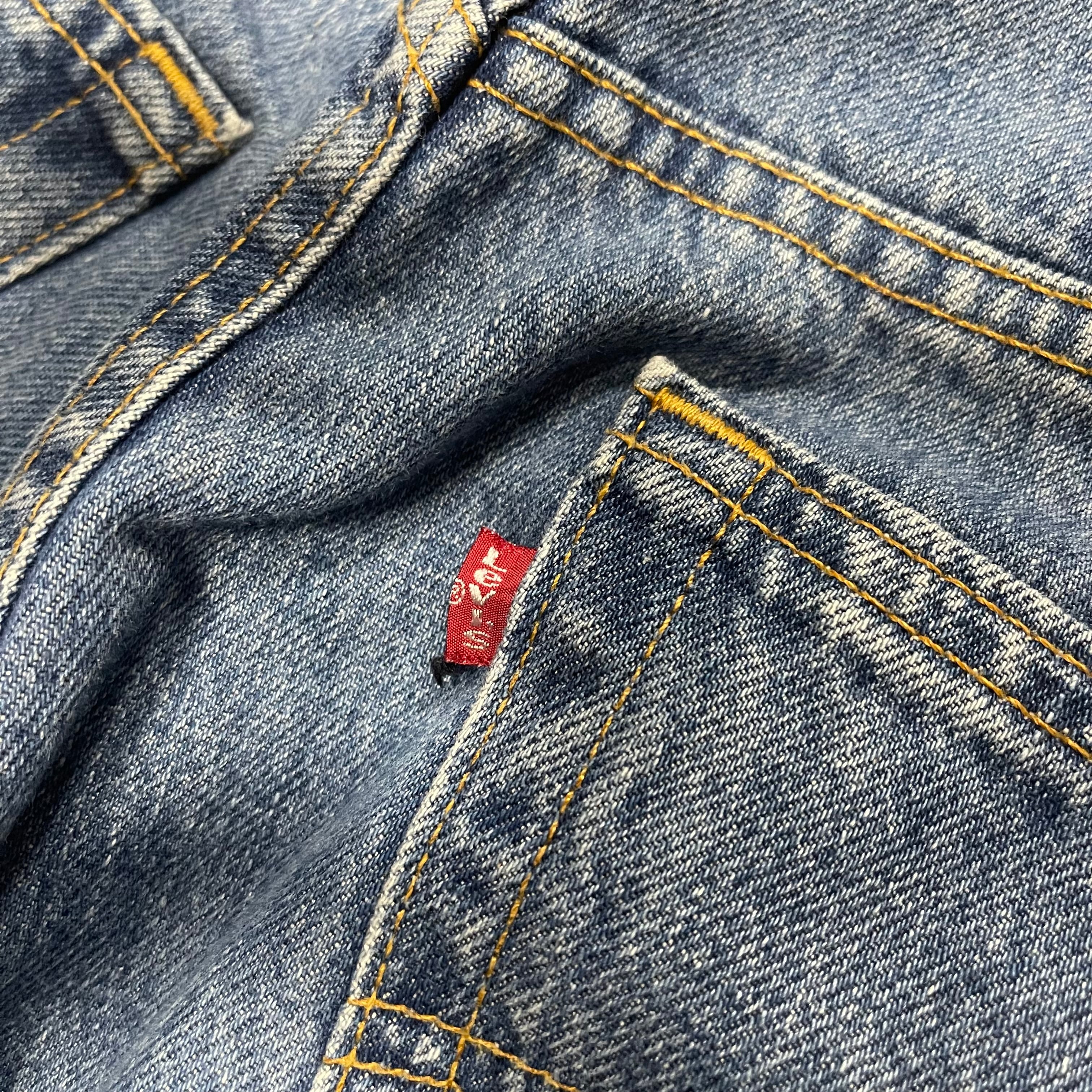 Levi's リーバイス 550 赤文字 カナダ製 赤文字 デニム ジーンズ