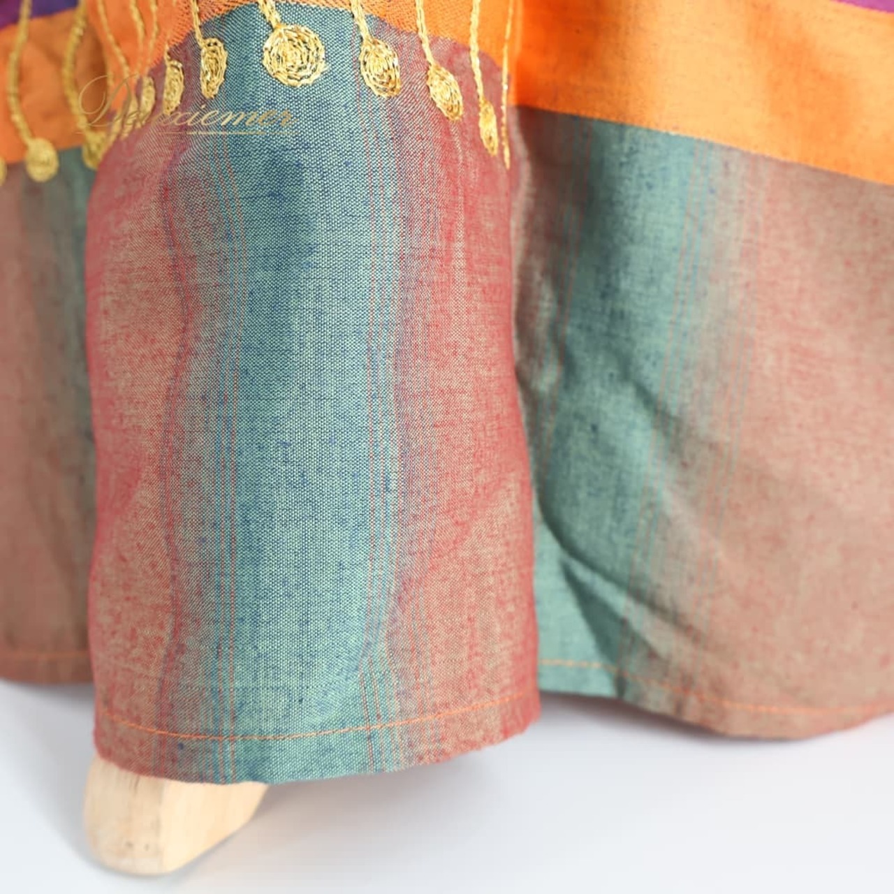 ベリーダンス 衣装 ワンピース ドレス パープル系 刺繍 民族衣装 ダンス衣装 練習 レッスン 紫 赤 緑 半袖 カラフル 華やか かわいい イベント ステージ レッド系 オレンジ系 グリーン系