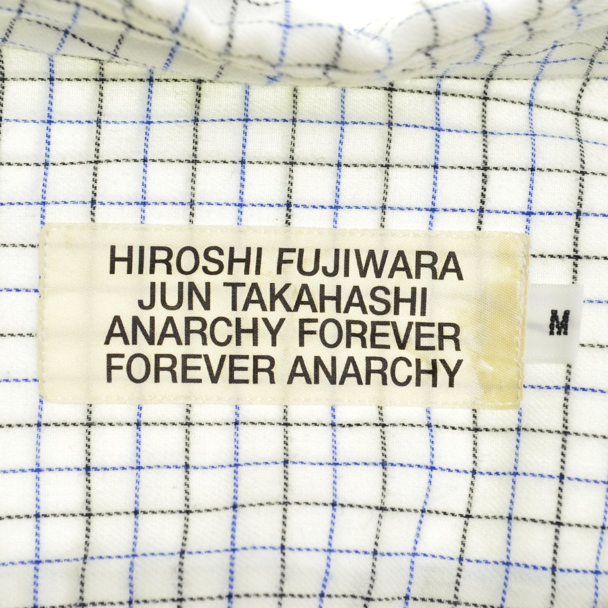 AFFA / エーエフエフエーAF10A13 チェック ANARCHY アナーキー長袖