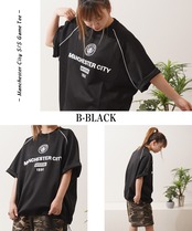 ◆Manchester City S/S Game Tee◆mc-25002