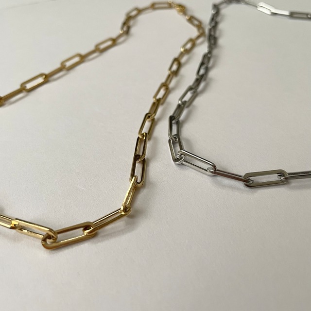 stainless chain necklace ステンレスネックレス