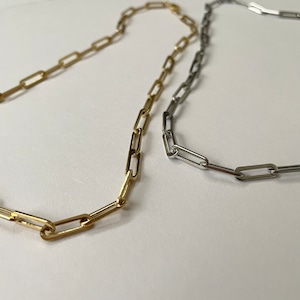 stainless chain necklace ステンレスネックレス