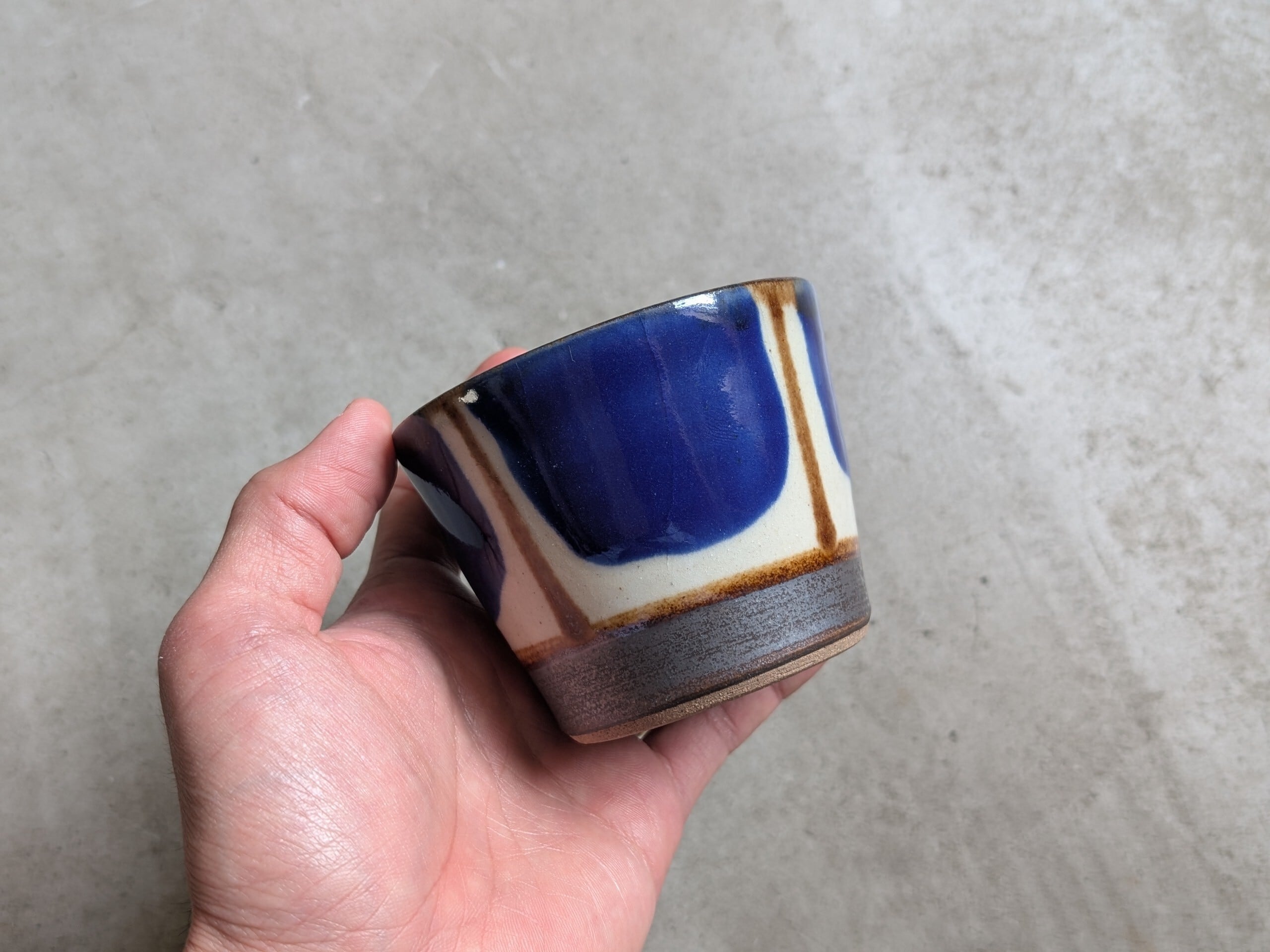 やちむん そばちょこ（チチチャン・3色） | ノモ陶器製作所 | inoya