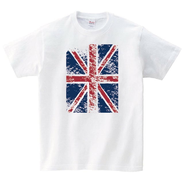 イギリス Tシャツ メンズ レディース 半袖 国旗 ゆったり おしゃれ トップス 白 30代 40代 ペアルック プレゼント 大きいサイズ 綿100% 160 S M L XL