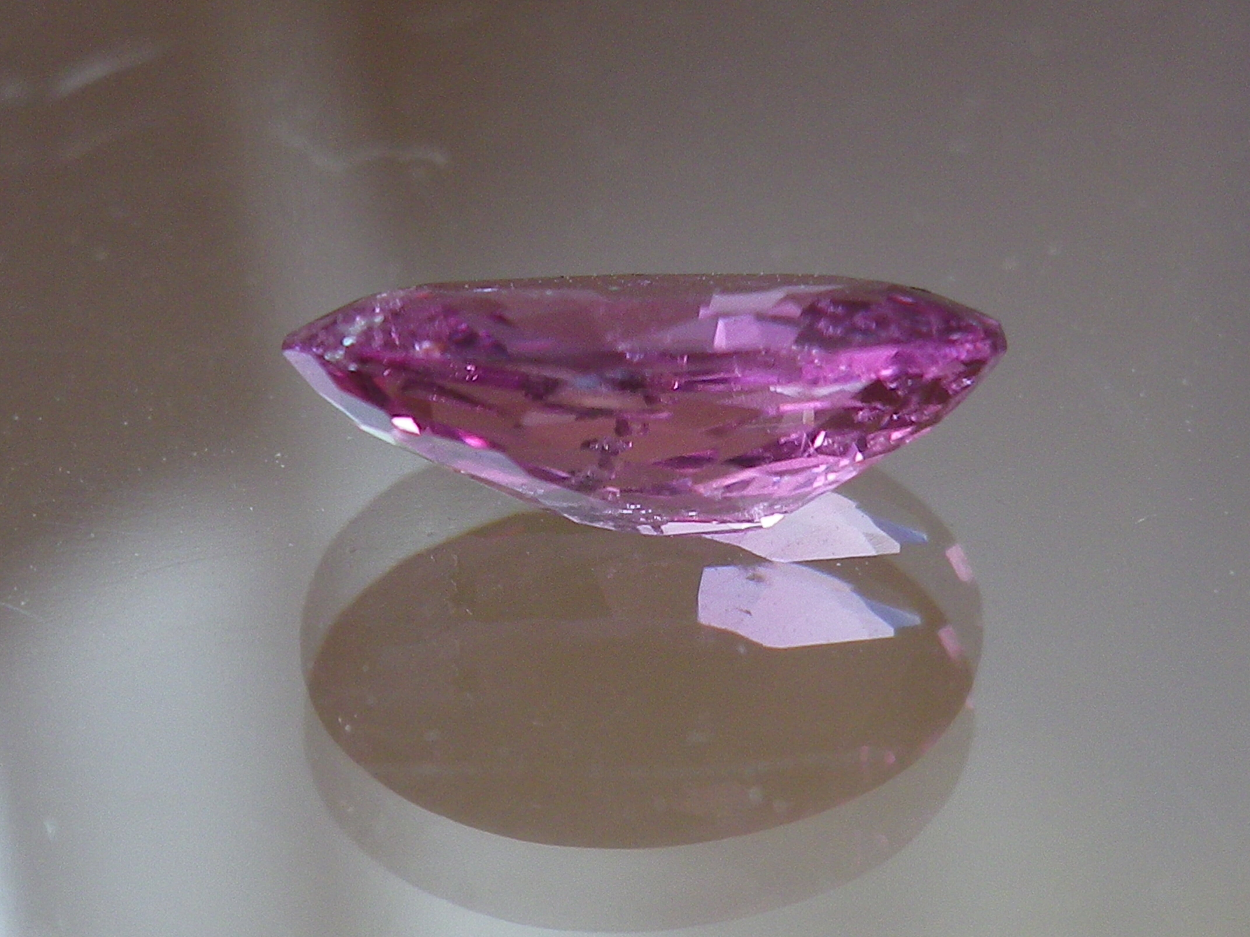 13ソーティング有 非加熱 パパラチア サファイア ルース 1.509ct 