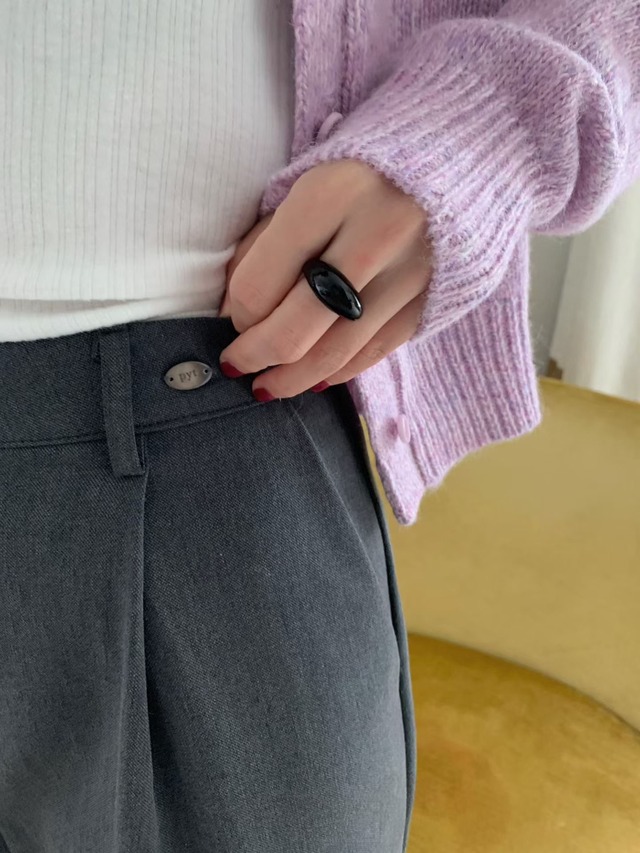 (予約) pretty young thing / Taul wool slacks pants 2color