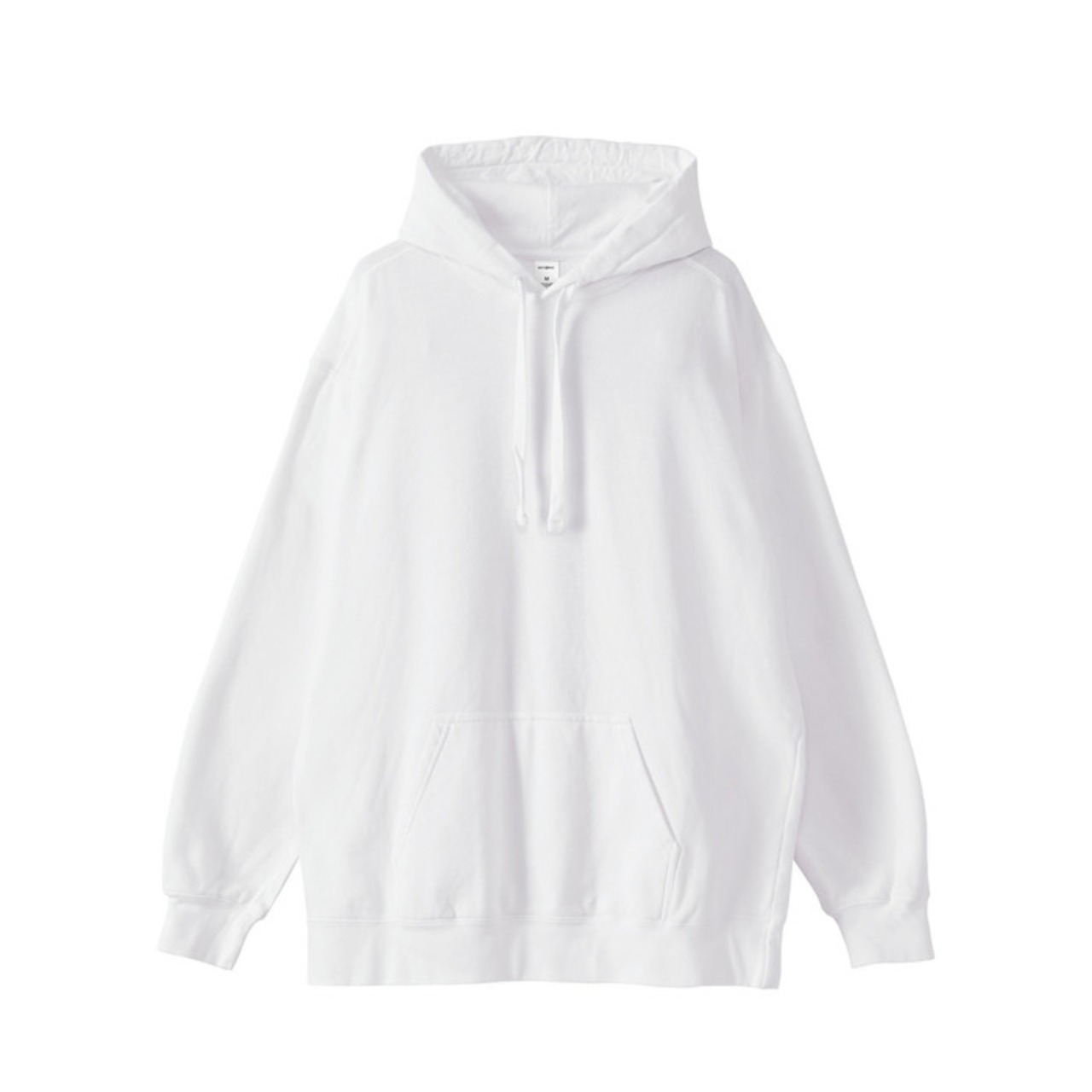 CURIOSITY　Garment dye Hoodie White [T0028]