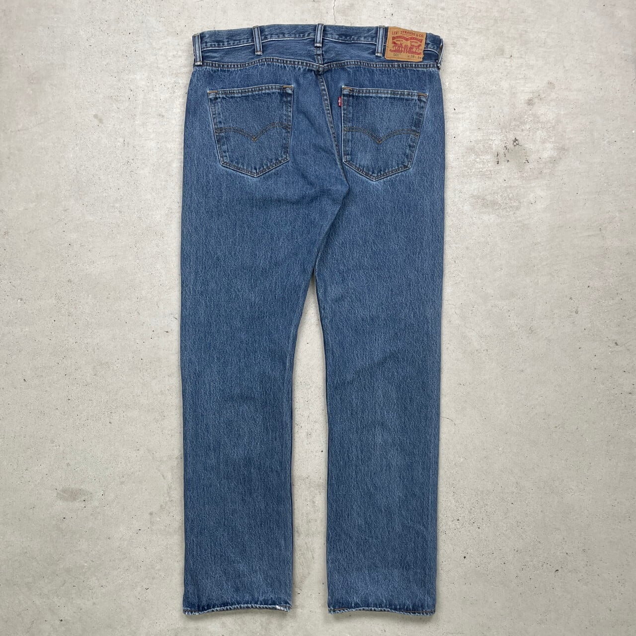 Levi’s 501 日本製 W36 L32 濃紺 色残り70% アタリ良好 Levi's リーバイス 501 デニムパンツ ストレート メンズW38 古着 紺色