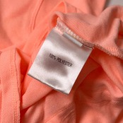 adidas GOLF アディダス ゴルフ ノースリーブ チュニック丈 ポロシャツ S/蛍光ピンク レディース