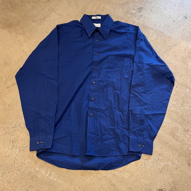 VAN HEUSEN POPLIN SHIRT BLUE