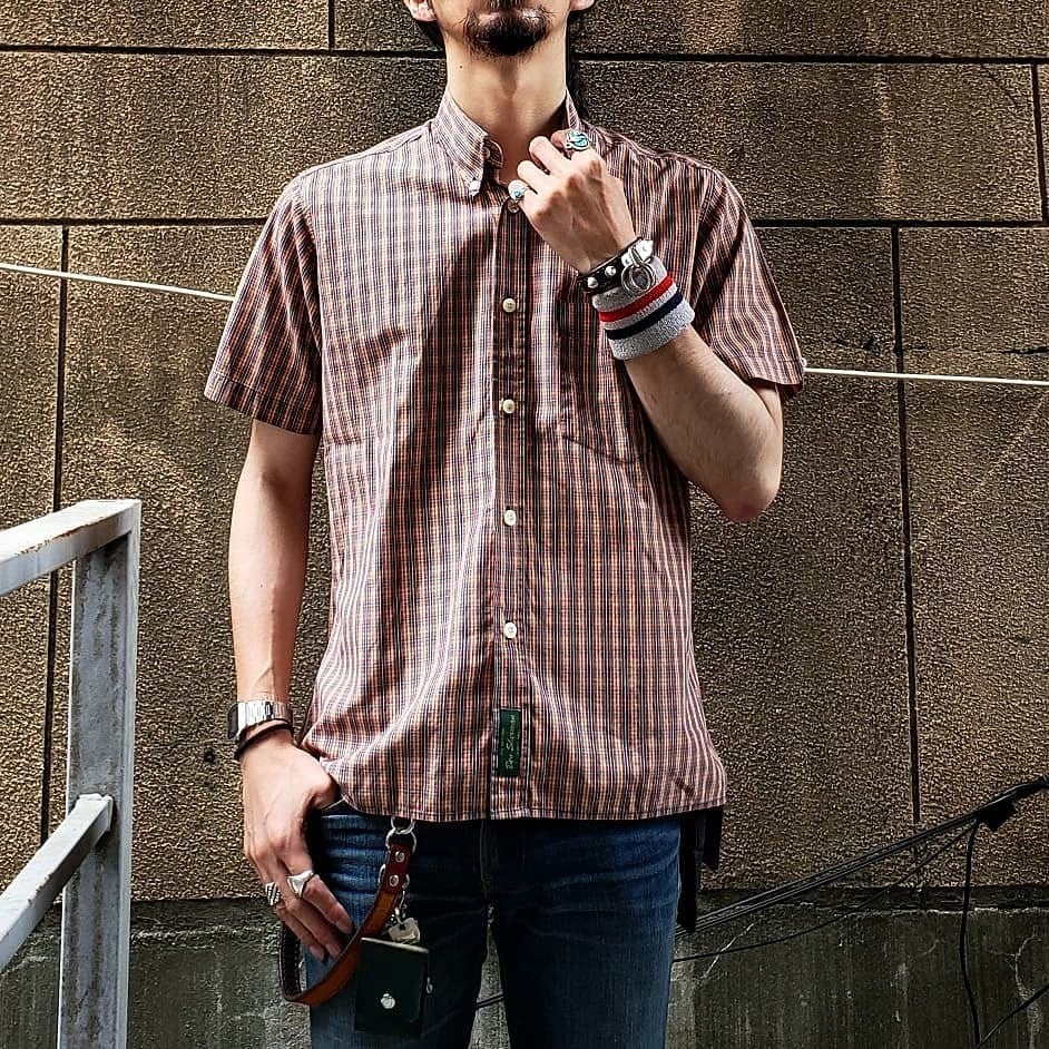 Skinheads！ 90s～ Ben Sherman S/S Shirt ベンシャーマン スキンズ