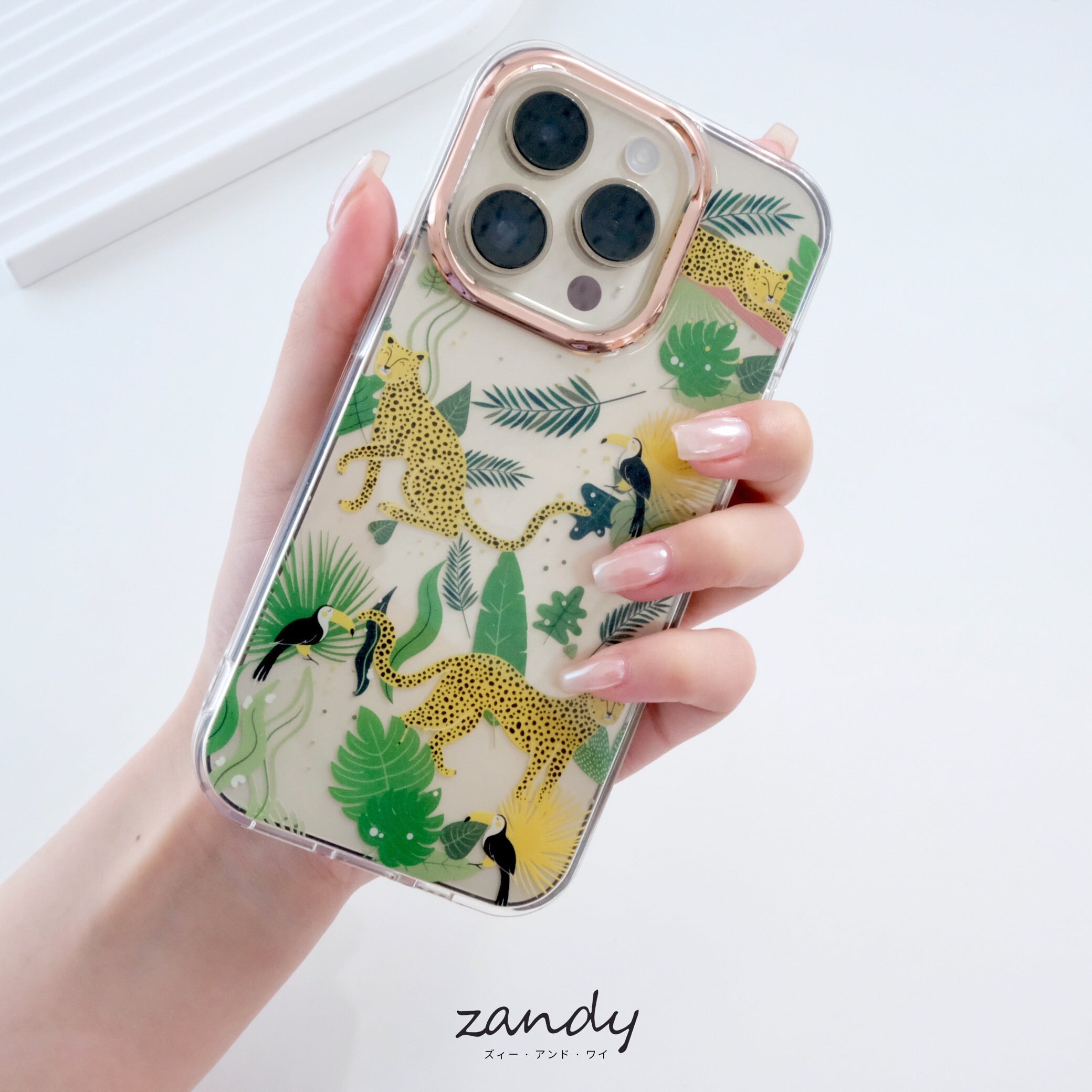 フラワーデザイン】iPhoneケース クリアケース | zandy(ズィー・アンド