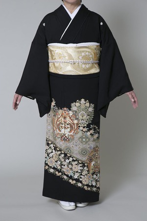 【レンタル】黒留袖 TAM-5(Mサイズ)