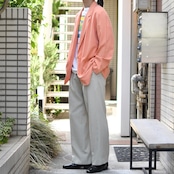 rayon blend 2tuck slacks ivory