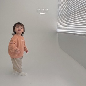 【Bella bambina】Oui, スウェット オレンジ 70~100cm
