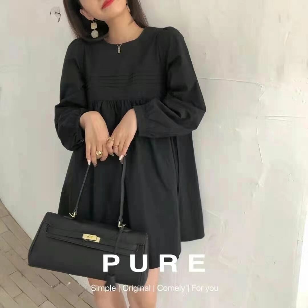 コットンピンタックチュニック　AJ22263-5068