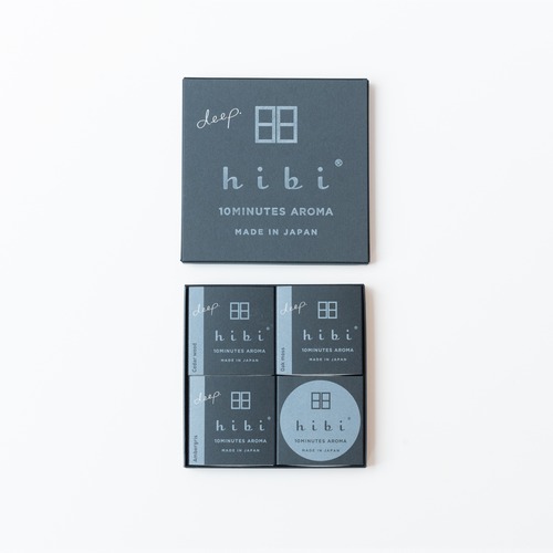 hibi(ヒビ) /deep.3種の香りギフトボックス