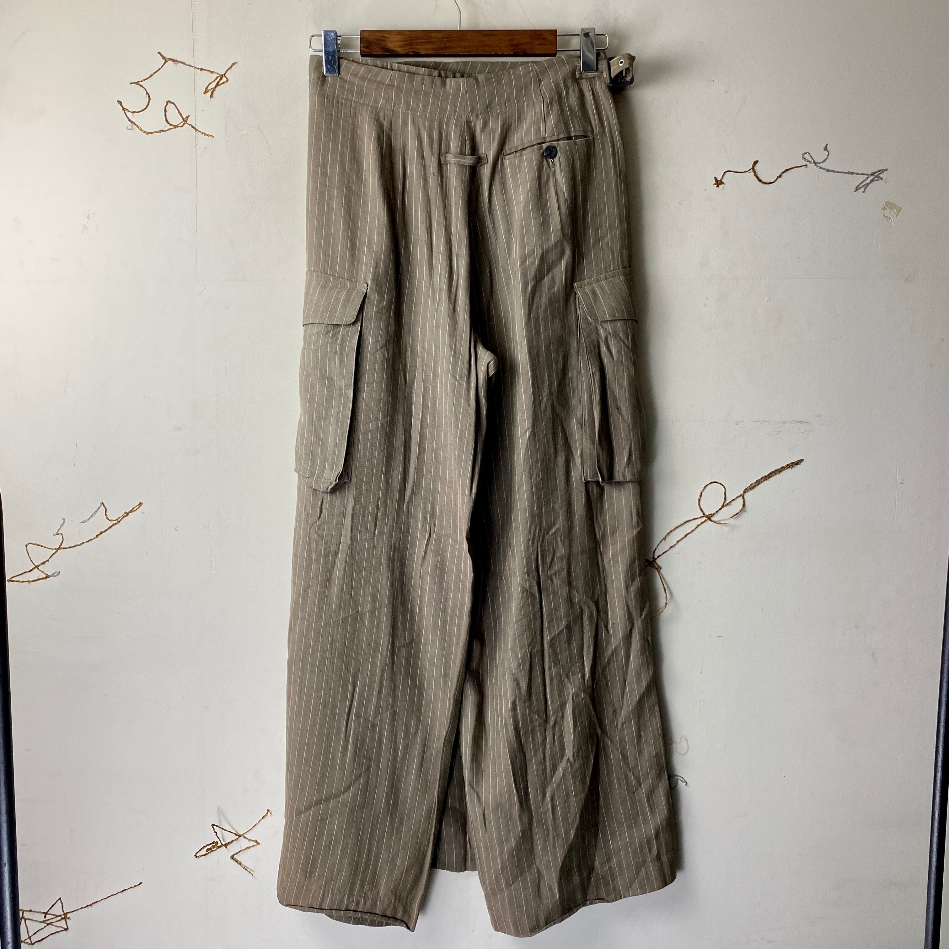 JEAN PAUL GAULTIER CLASSIQUE wrap cargo pants | NOIR ONLINE