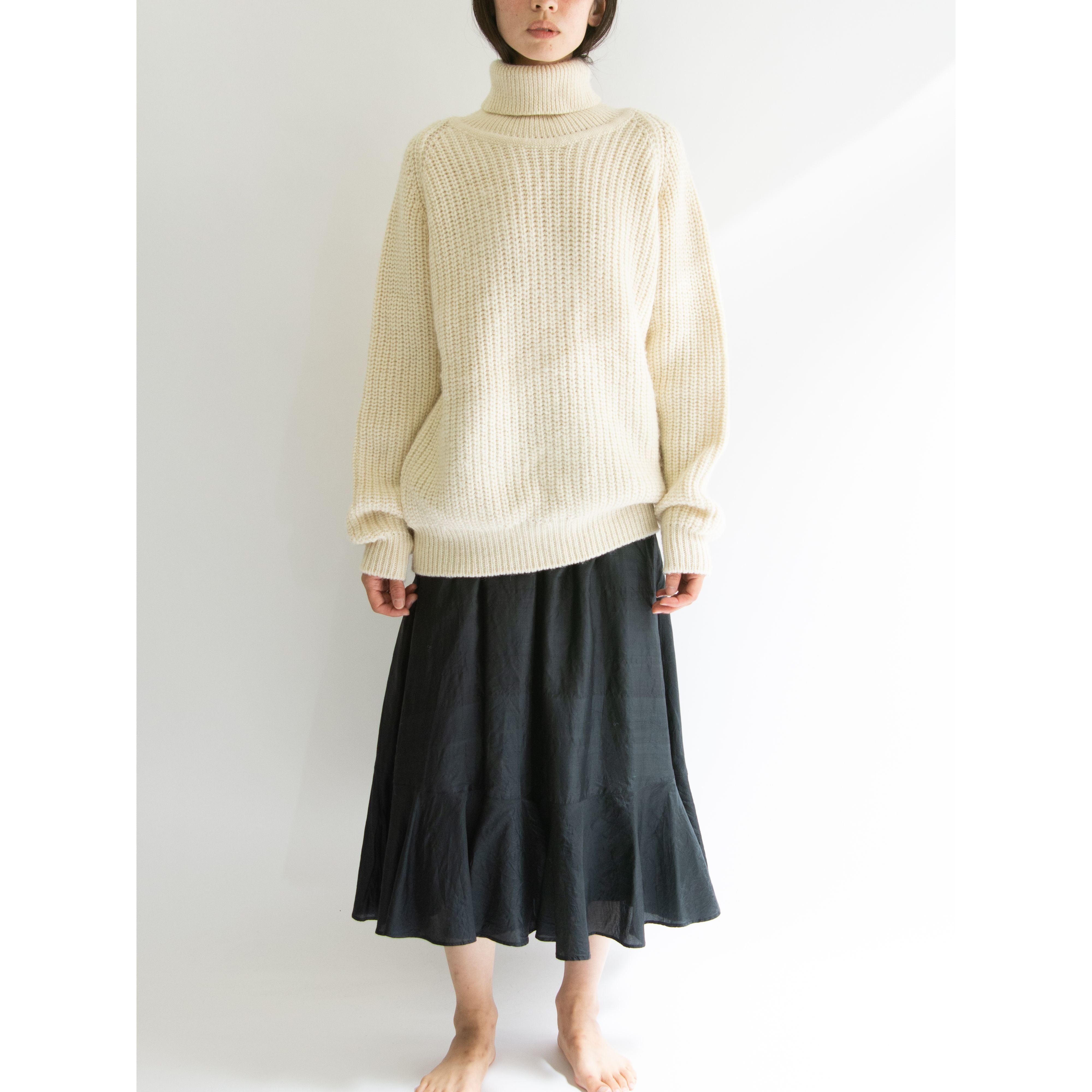 KENZO JAP】Made in Japan 70-80's 100% Silk Flare Skirt（ケンゾー 