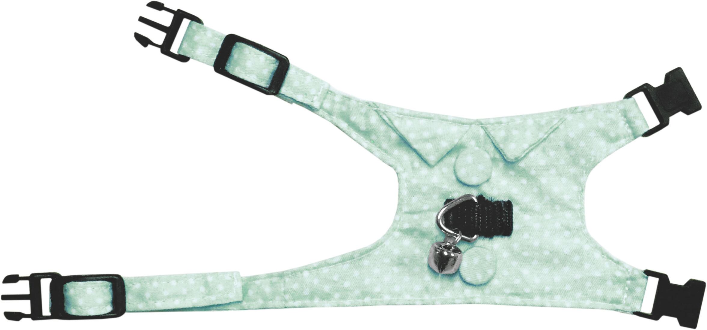 【フェレット】フェレっ子ハーネス 水玉ピンク/水玉ブルー