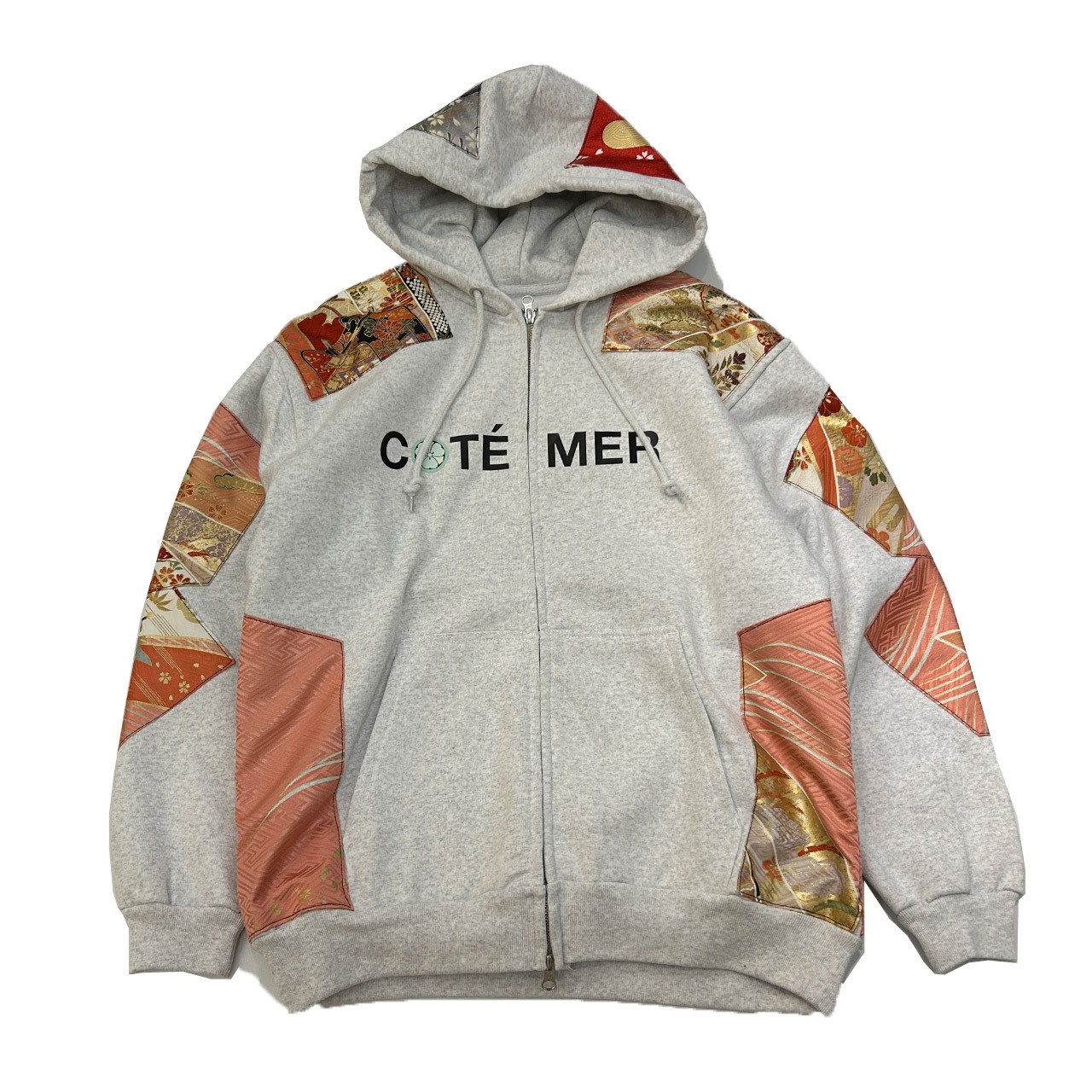 【RPK-019】リメイクスウェットジップフーディ REMAKE  SWEAT ZIPP HOODIE