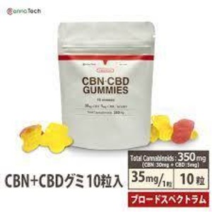 CannaTech  CBD+CBN グミ 10粒