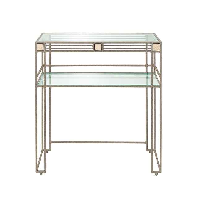 コンソール｜ ピューター色ビンテージ仕上げ ロートアイアン｜ NA-214