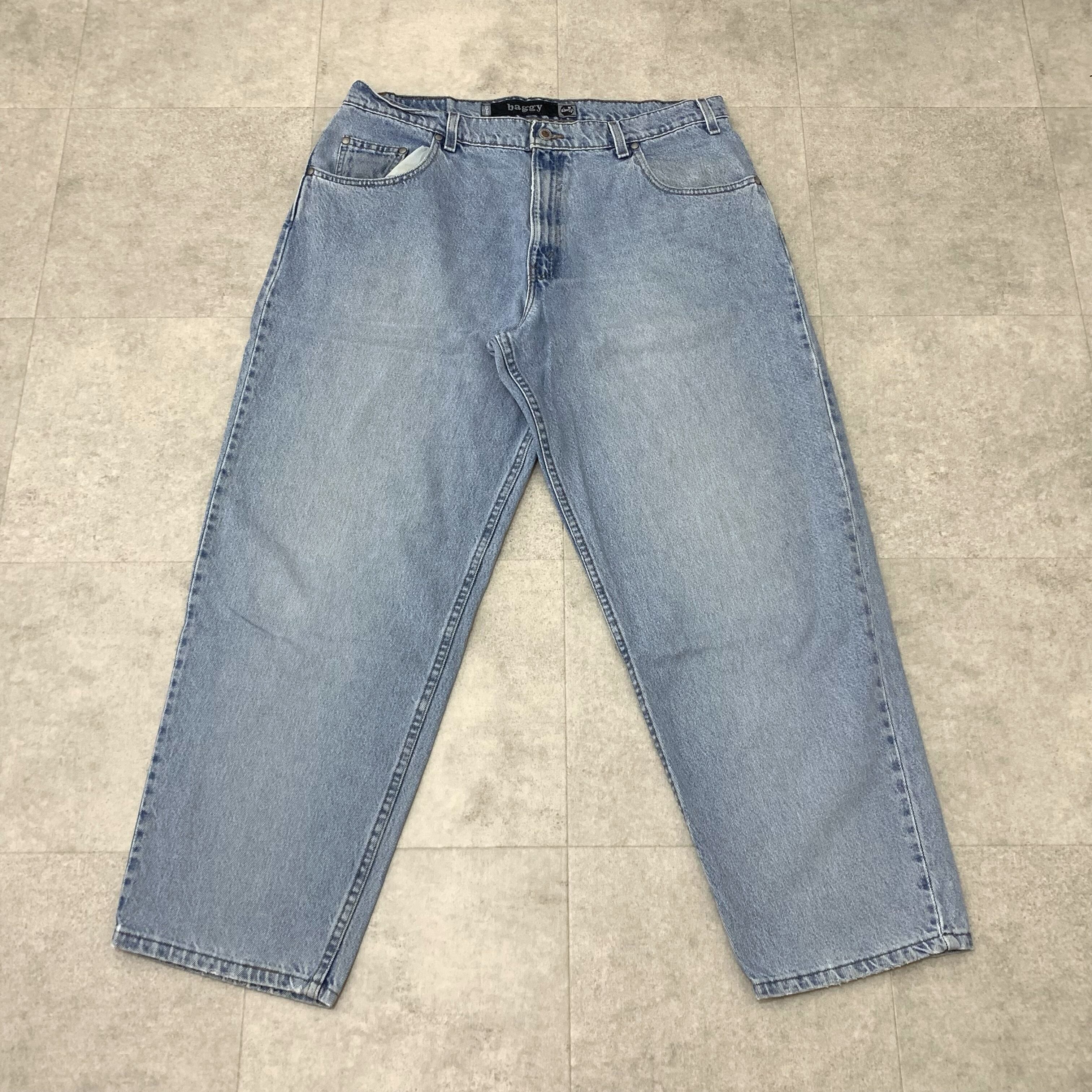 USA製 38×30 リーバイス シルバータブ baggy バギーデニム ビンテージ