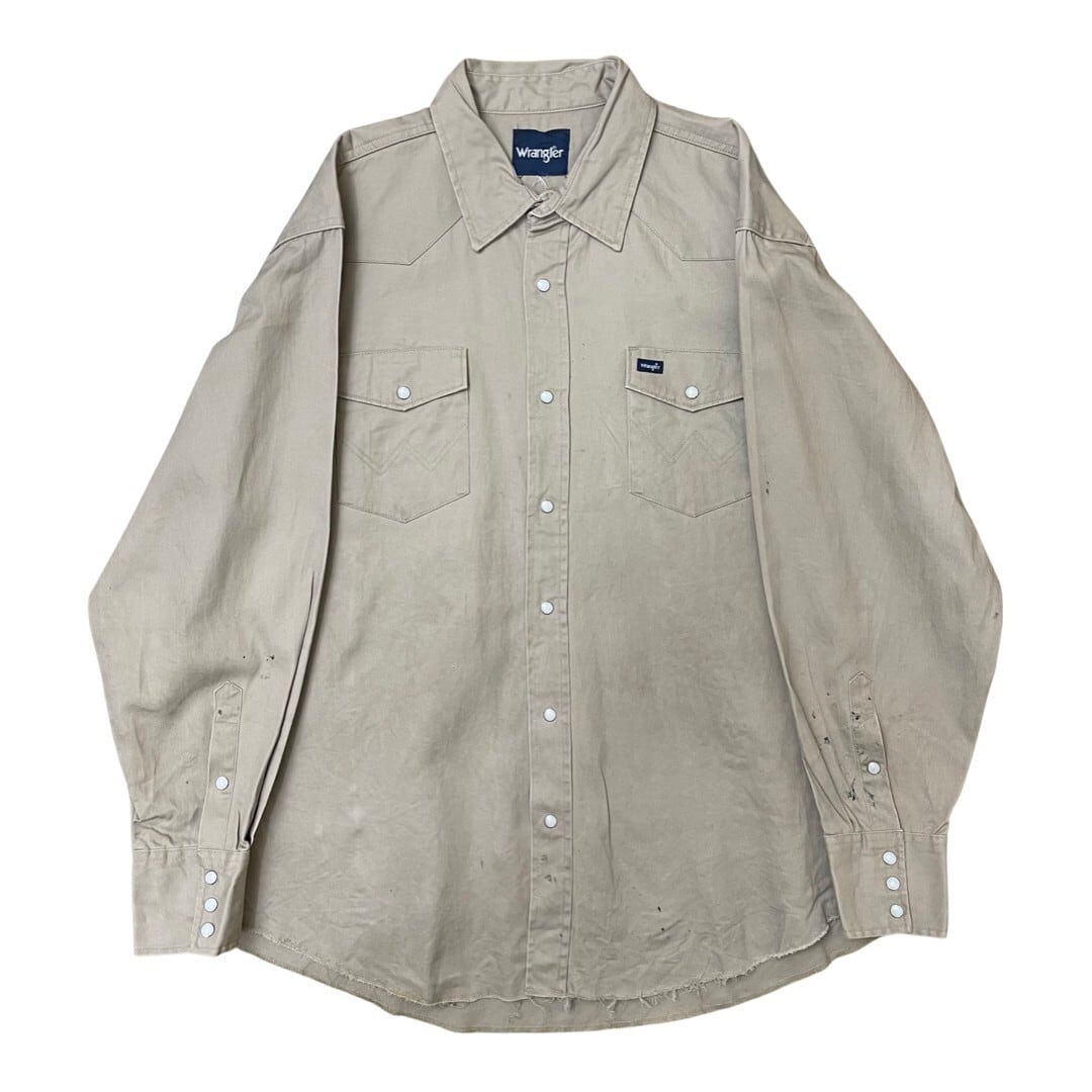 Wrangler ラングラー ウエスタンシャツ ワークシャツ シャツ 長袖