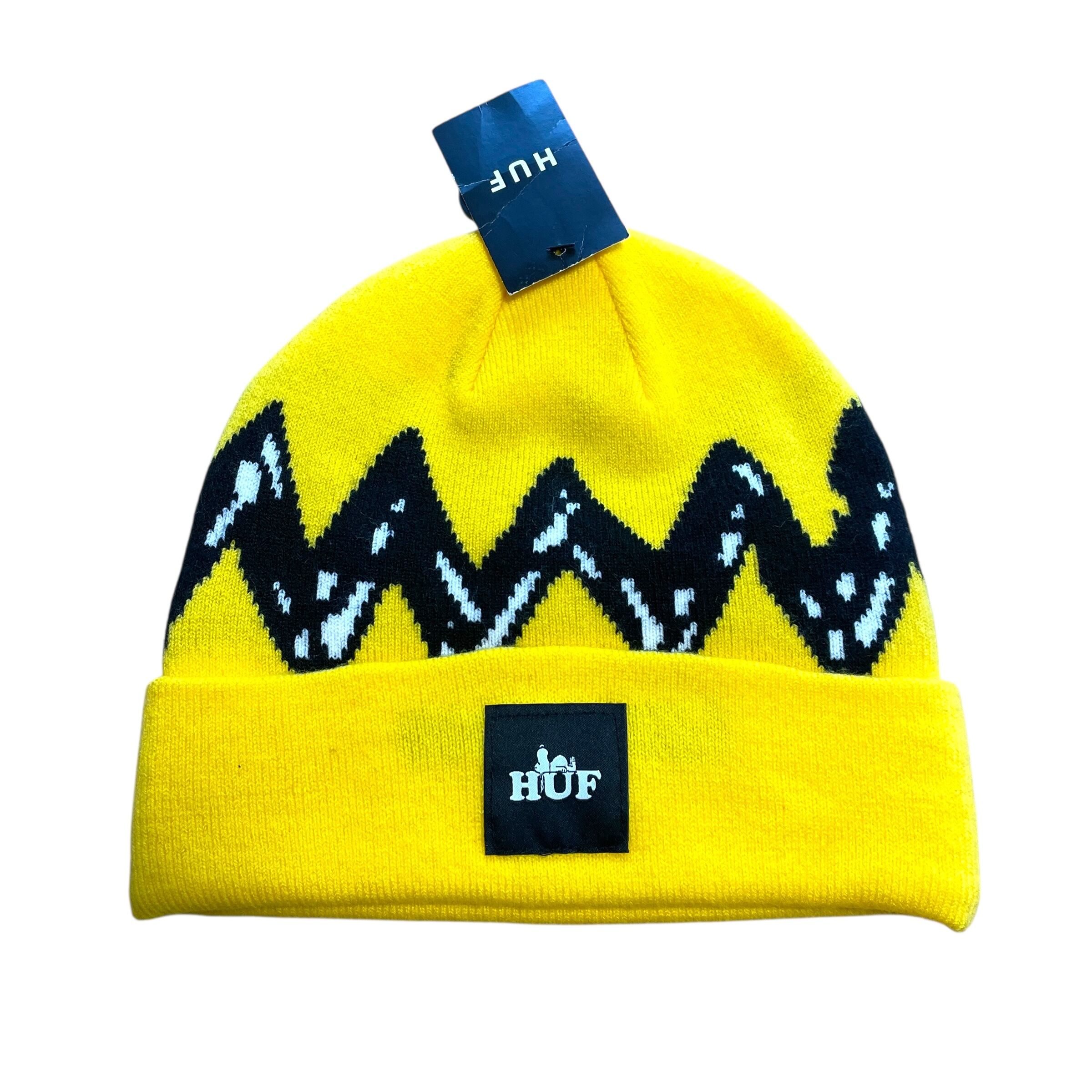 【ランクS】HUF PEANUTS BOX LOGO BEANIE