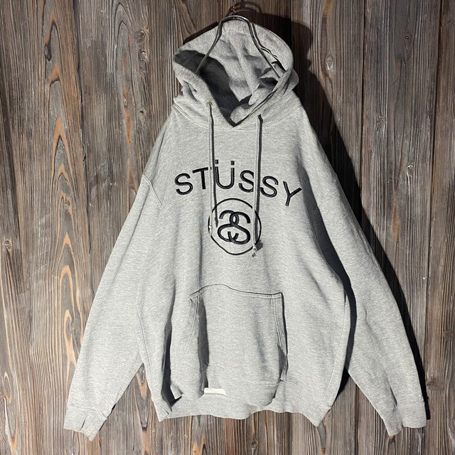 ［Stussy］embroidery logo design hoodie