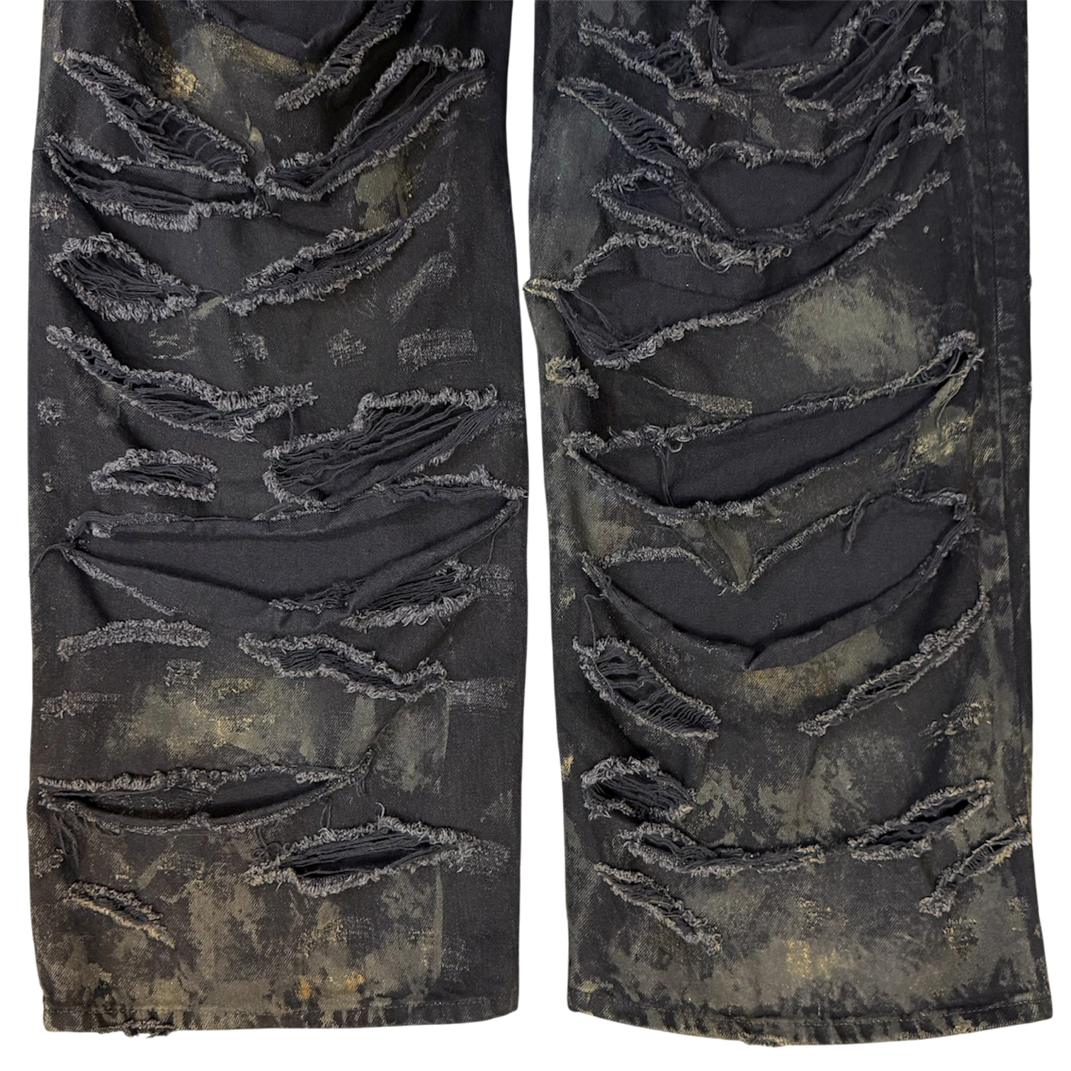 BALENCIAGA 23SS Super Destroyed Baggy Pants