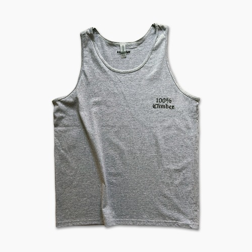100% Climber TANK-TOP【online shop exclusive】 / S.GRY