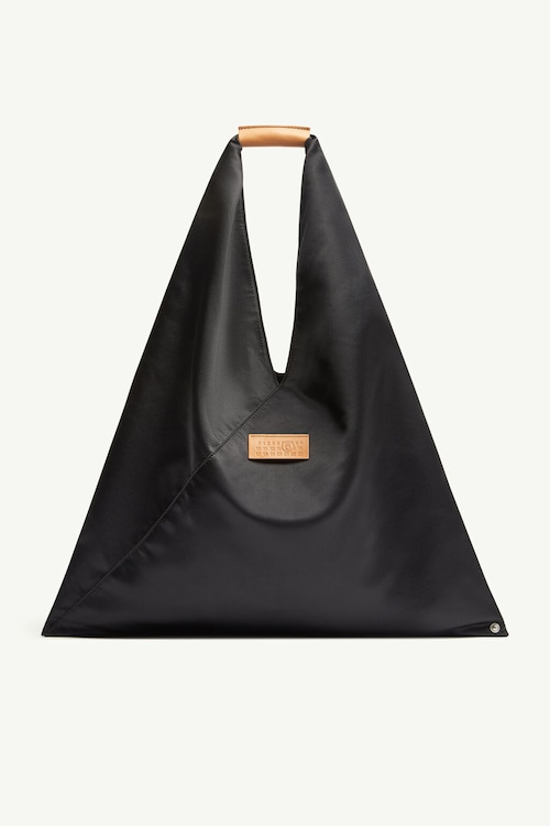 MM6(エムエムシックス)/SATIN JAPANESE BAG BLACK