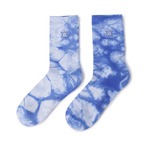 ANEW MEN TIE-DYE MEDIUM NECK [サイズ: F (AGDUMSC03BLF)] [カラー: BLUE]